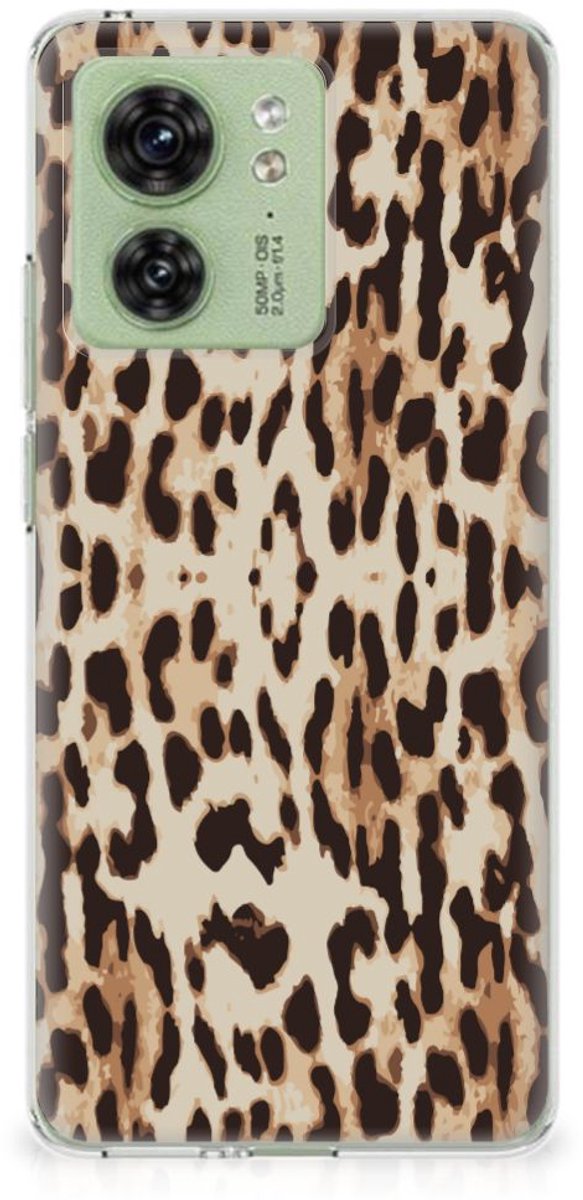 Motorola Edge 40 TPU Hoesje Leopard