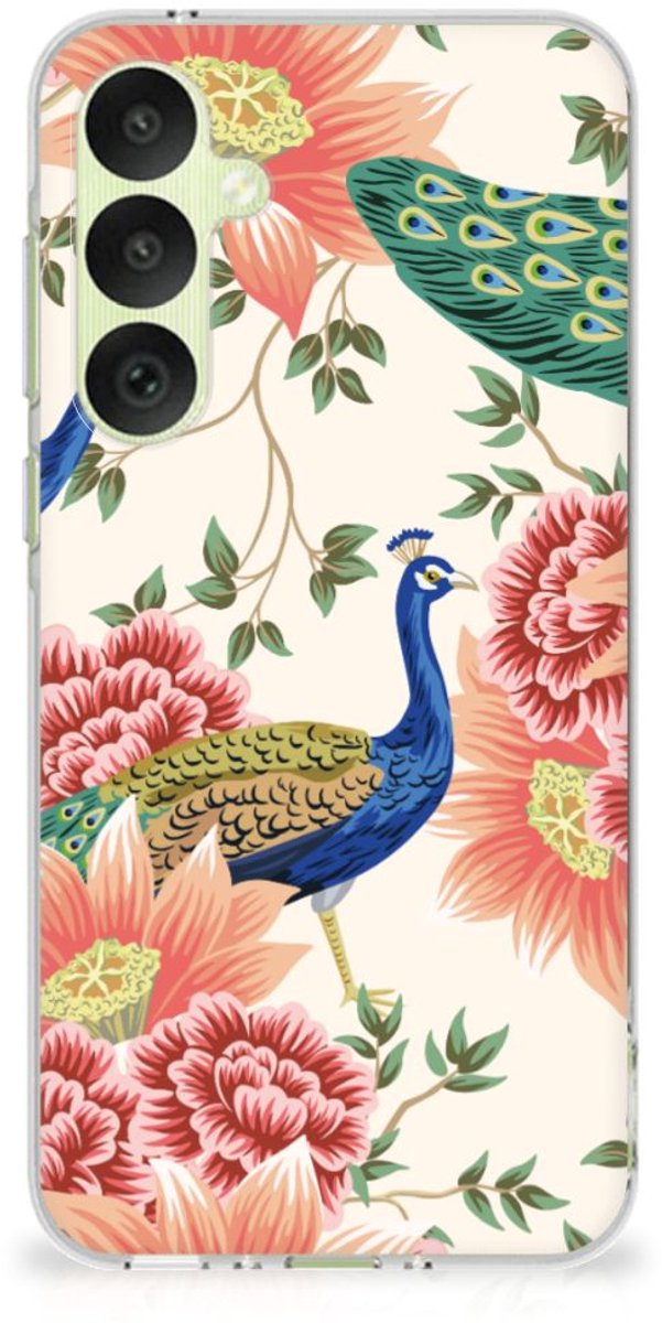 TPU Hoesje voor Samsung Galaxy A35 Pink Peacock