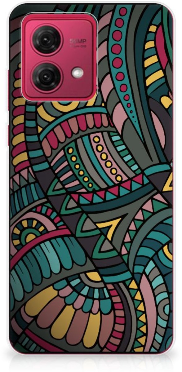 Motorola Moto G84 Silicone-hoesje Pistol DTMP