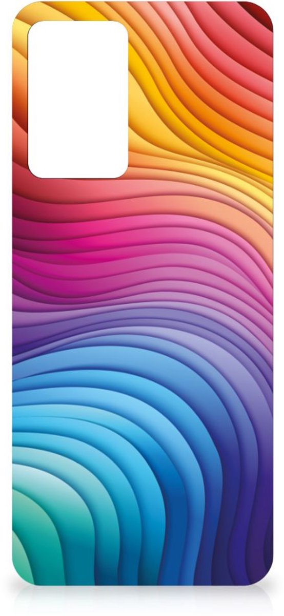 TPU Hoesje voor OnePlus Nord CE 2 5G Regenboog