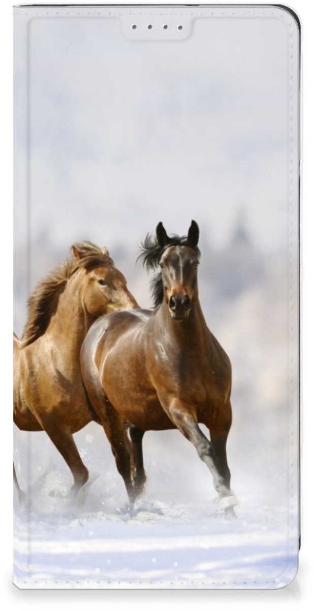 Motorola Moto G54 Hoesje maken Paarden