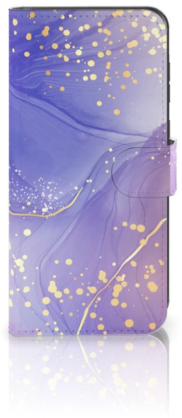 Coque pour Samsung Galaxy A55 Aquarelle Violet