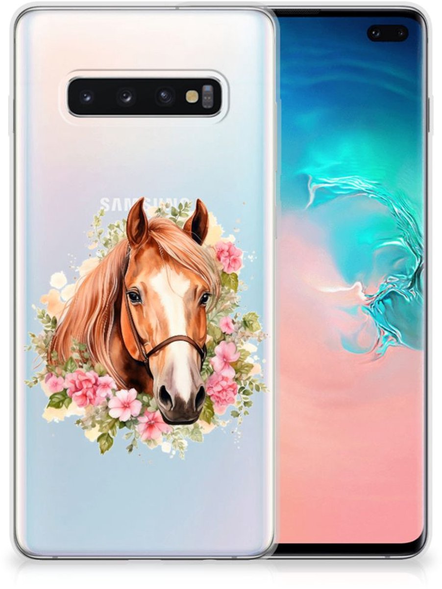 TPU Hoesje voor Samsung Galaxy S10 Plus Paard