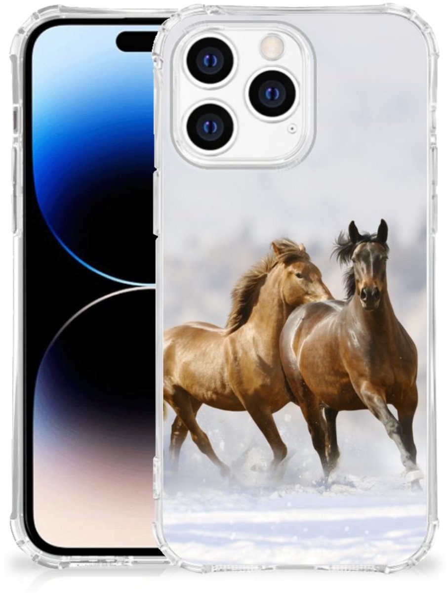 Apple iPhone 14 Pro Max Case Anti-shock Paarden