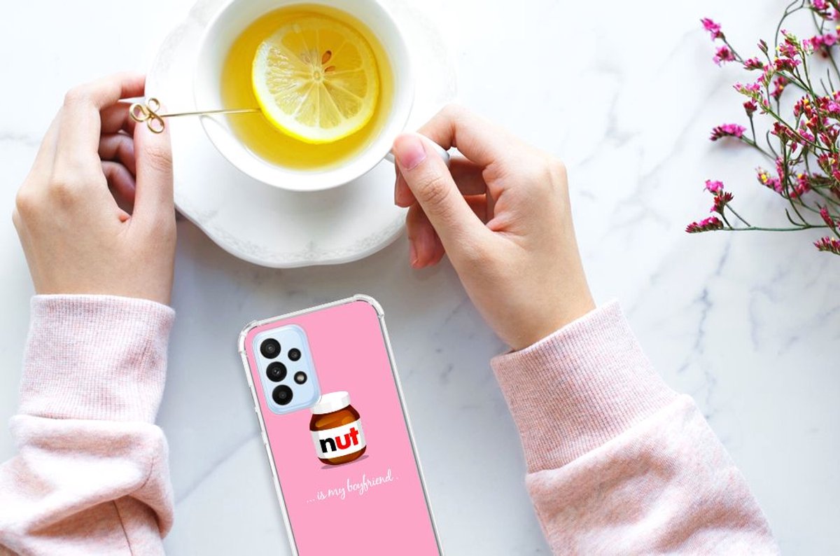 Samsung Galaxy A23 Beschermhoes Nut Boyfriend