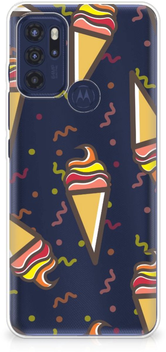 Motorola Moto G60s Siliconen Case Icecream