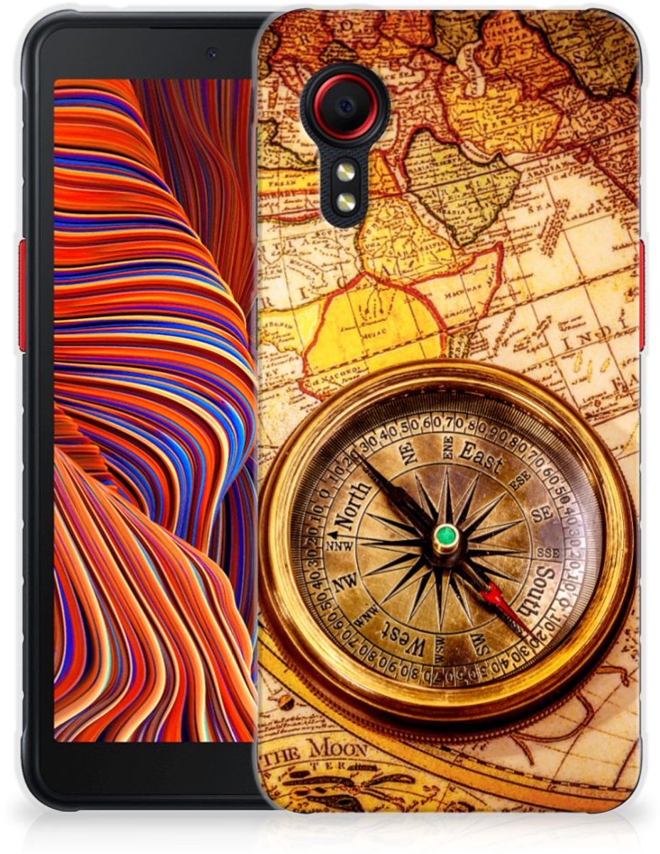 Samsung Galaxy Xcover 5 Siliconen Back Cover Kompas
