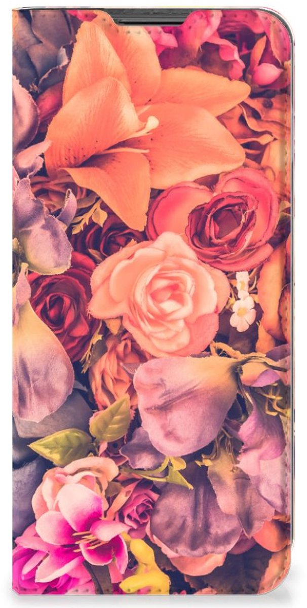 Motorola Moto G22 Smart Cover Bosje Bloemen