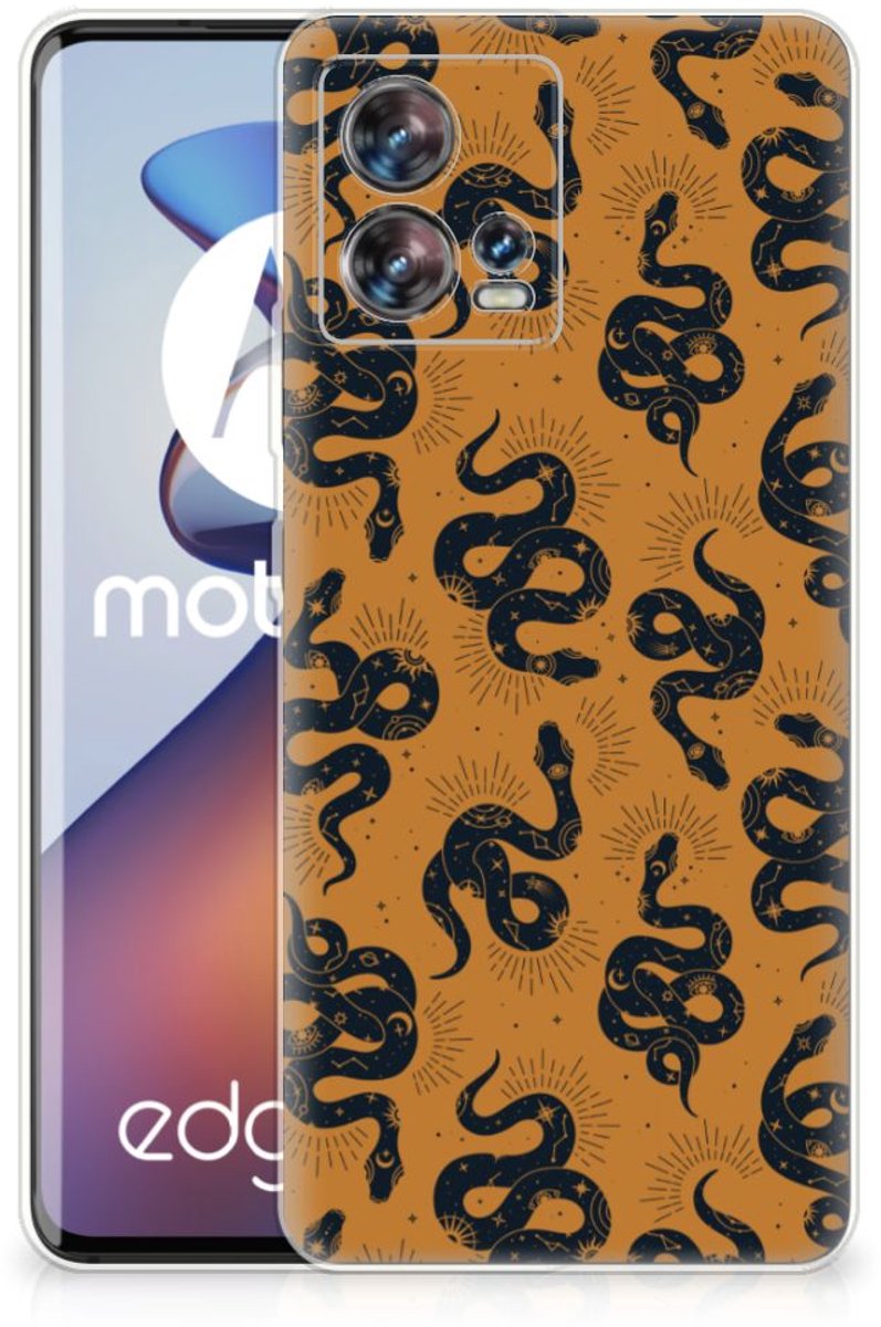 TPU Hoesje voor Motorola Edge 30 Fusion Snakes