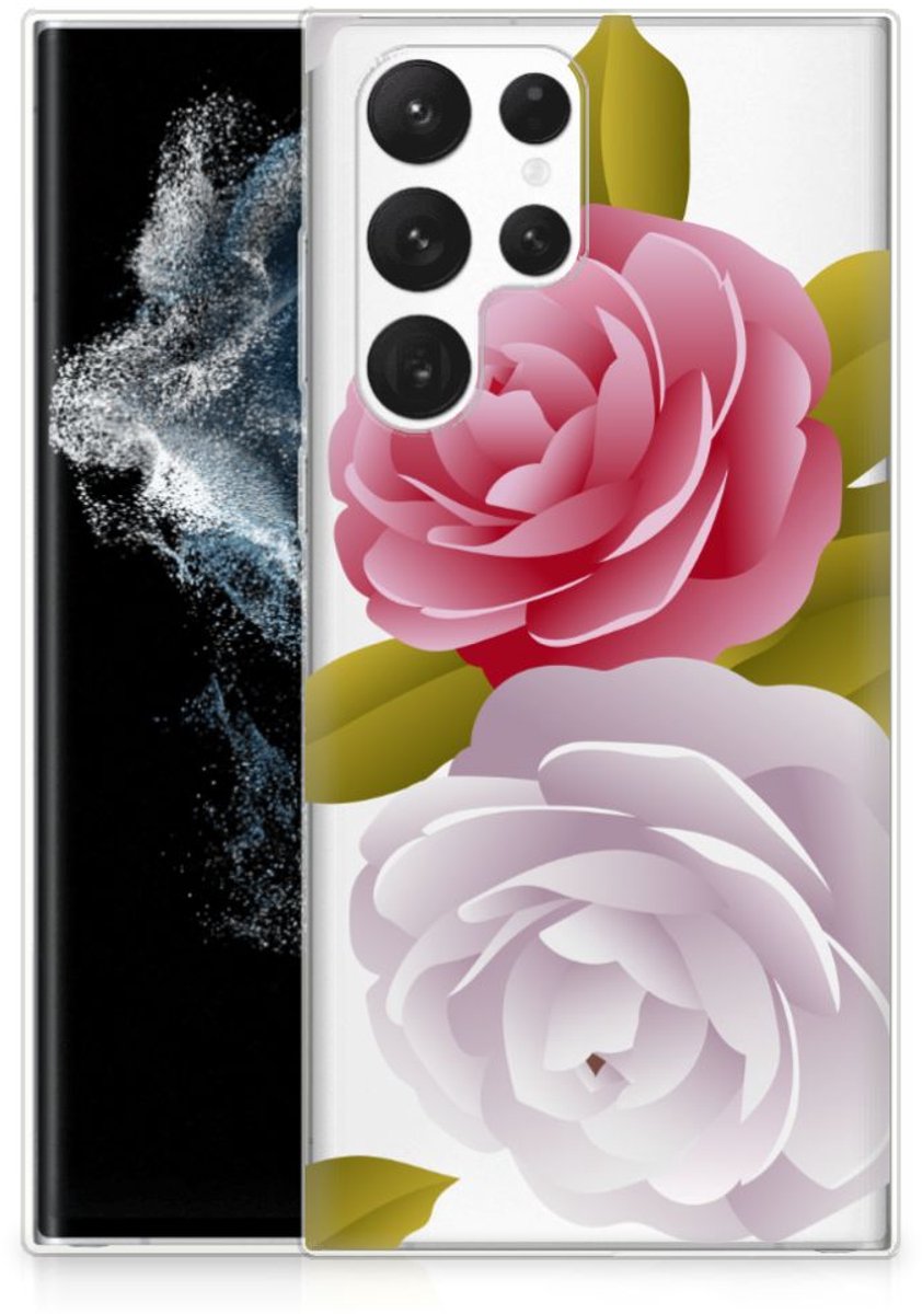 Samsung Galaxy S22 Ultra TPU Case Roses