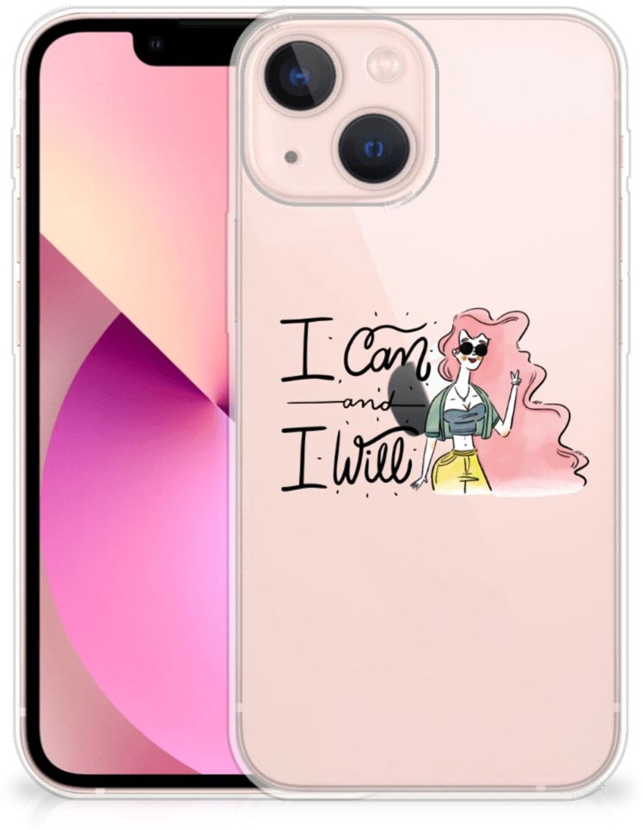 iPhone 13 mini Telefoonhoesje met Naam i Can