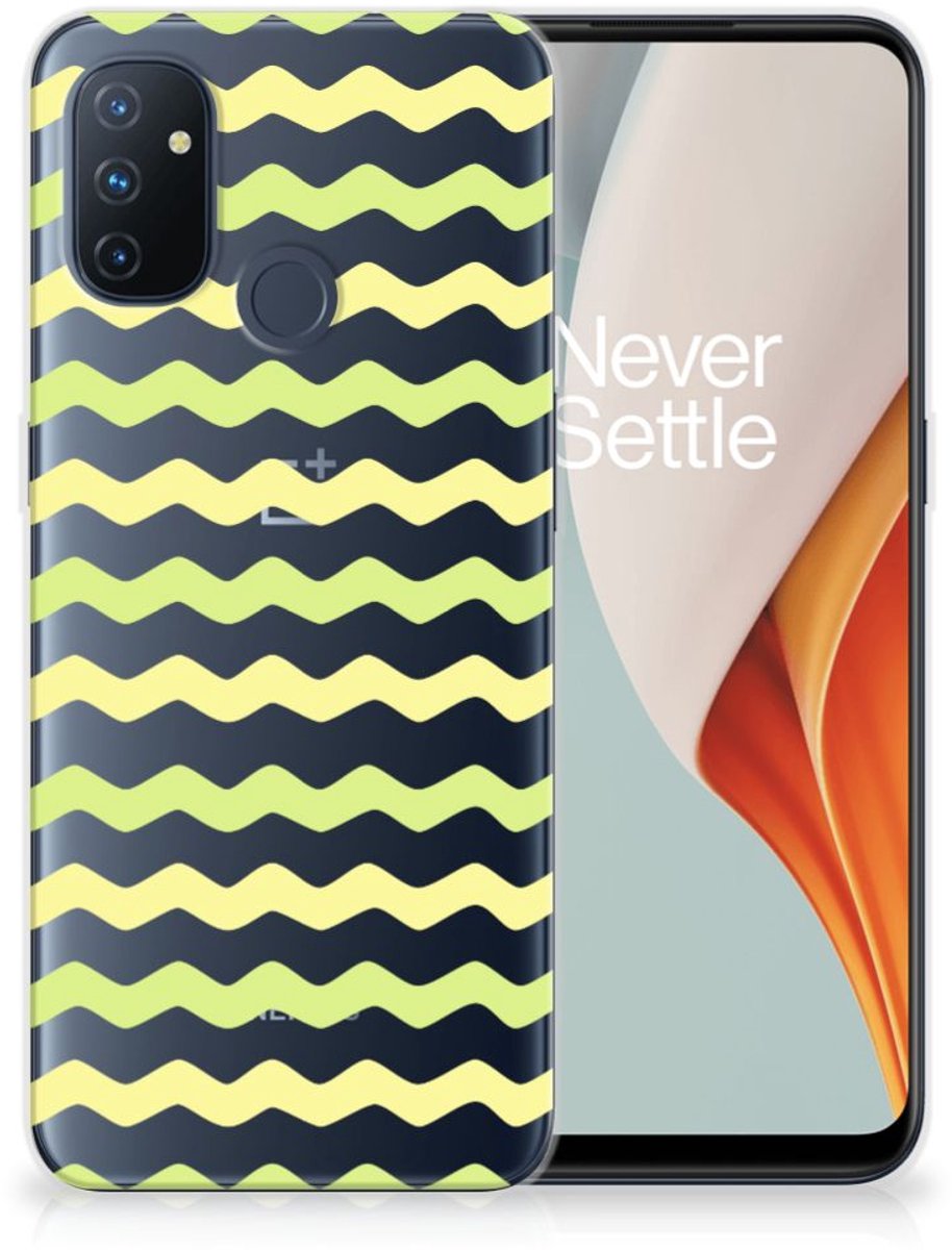 OnePlus Nord N100 TPU bumper Waves Yellow