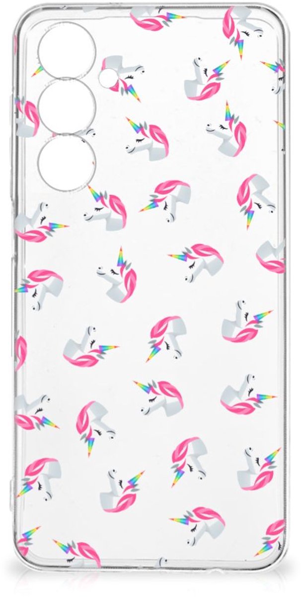 TPU bumper voor Samsung Galaxy A54 5G Unicorns