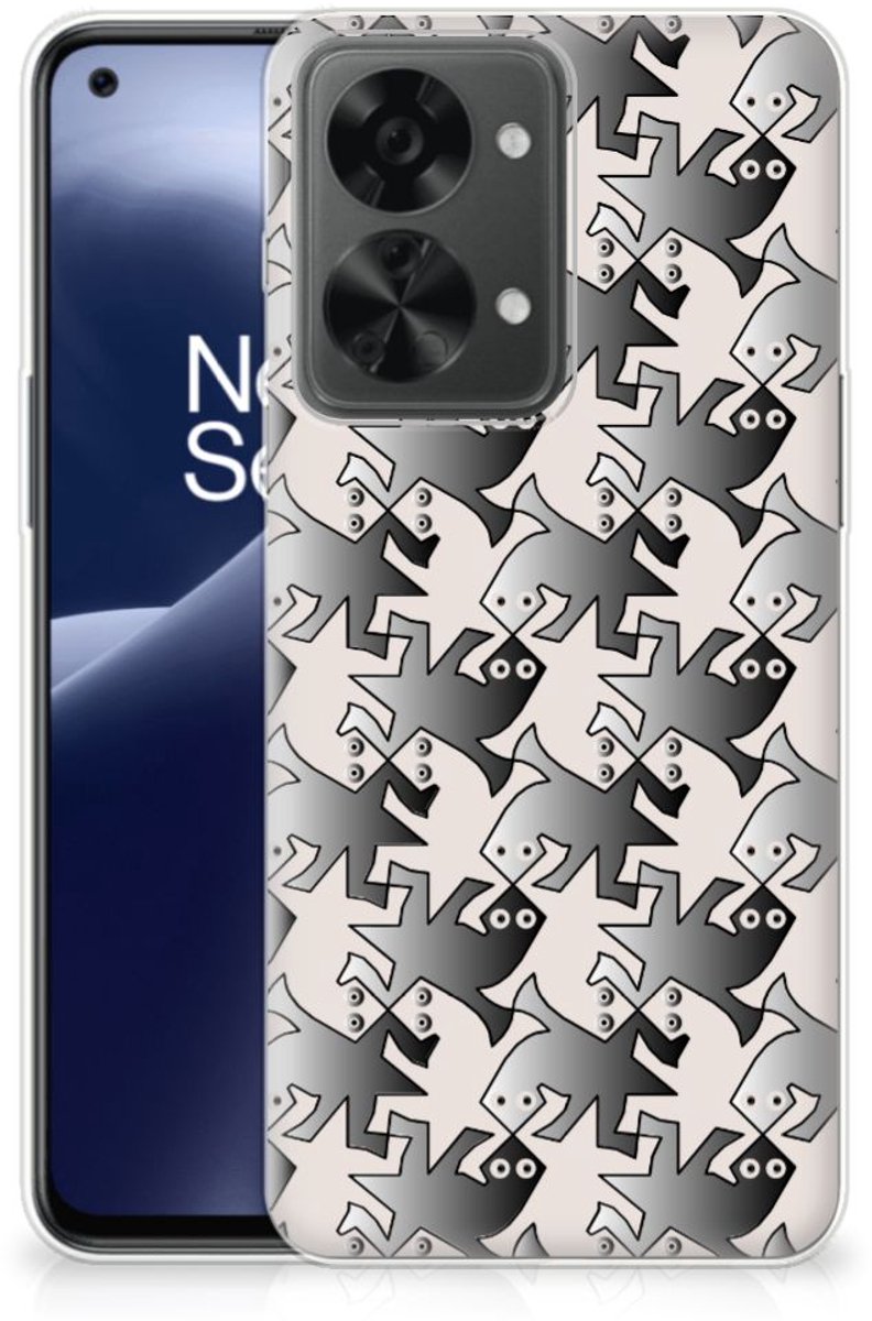 OnePlus Nord 2T TPU Hoesje Salamander Grey