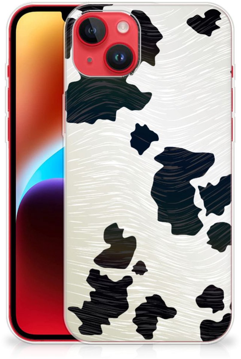 iPhone 14 Plus TPU Hoesje Koeienvlekken