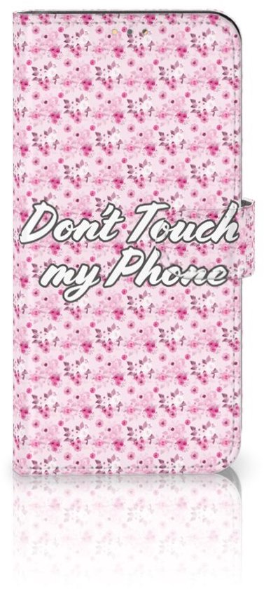 Bookcase OPPO A15 Case Fleurs Pink DTMP