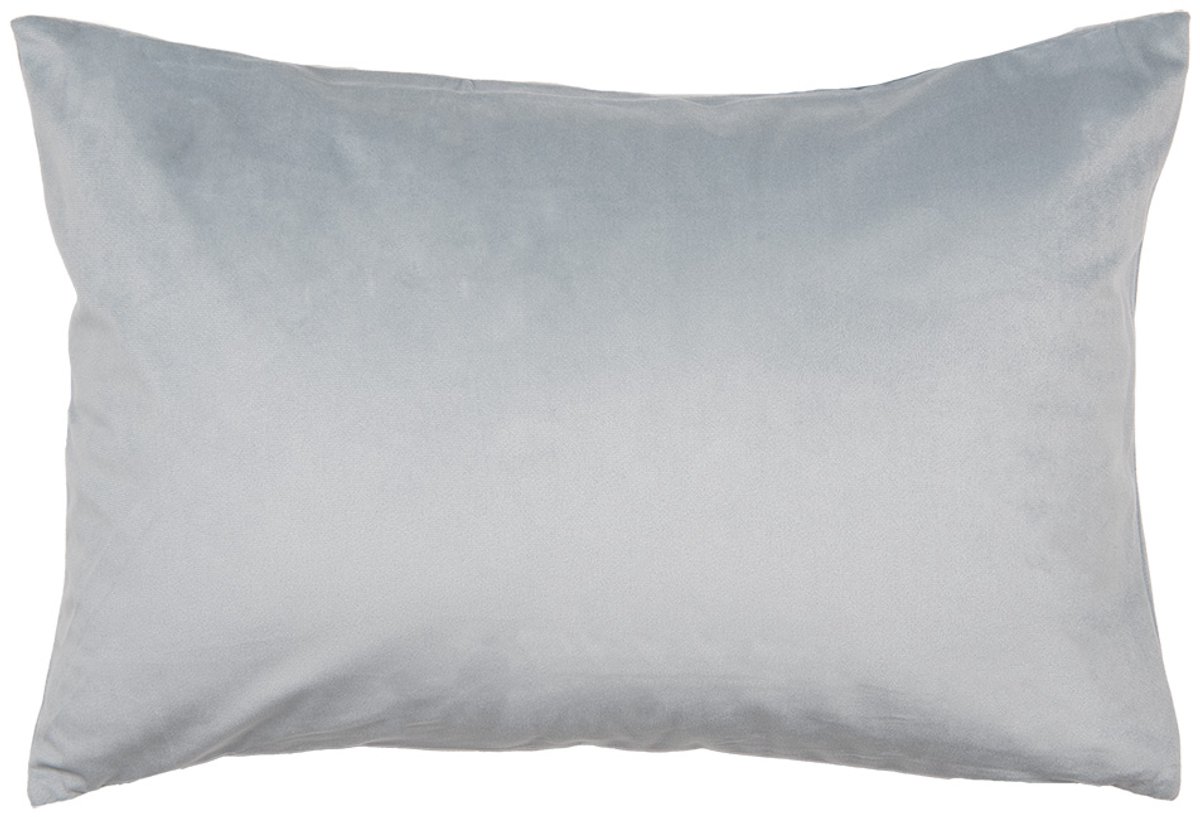 Clayre & Eef Kussenhoes 35x50 cm Blauw Polyester