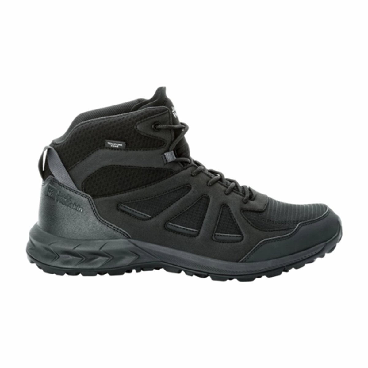 Wandelschoen Jack Wolfskin Men Woodland 2 Texapore Mid -Schoenmaat 45 5 Zwart