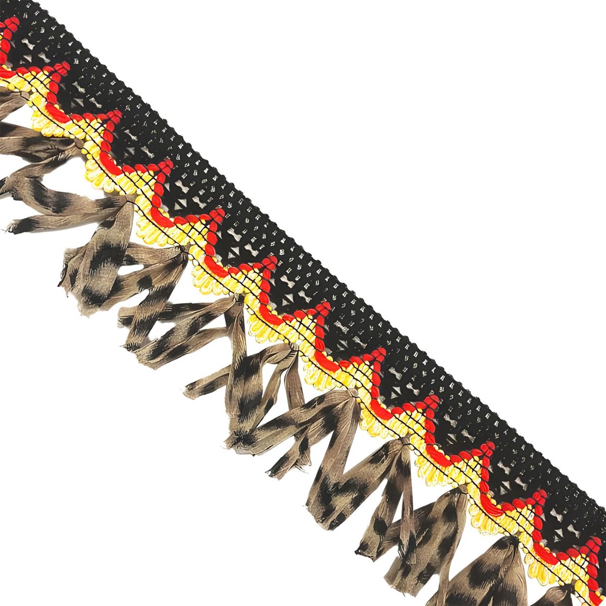 Oeteldonk - Fourniturenband panterprint - 3m
