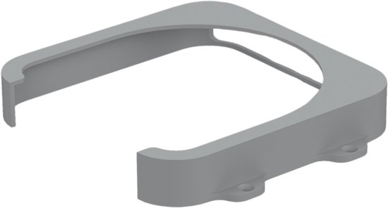 Support mural ou sous-bureau pour Apple Mac Mini M2 Grijs - Support mural - Support mural - Montage mural