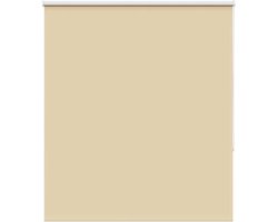 vidaXL - Rolgordijn - verduisterend - 135x130 - cm - stofbreedte - 131,6 - cm - beige