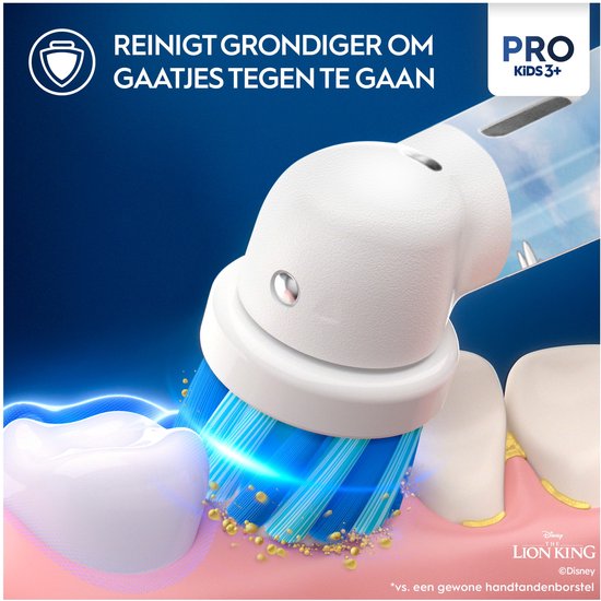 Oral-B Pro Kids Opzetborstels - Met Disney The Lion King - 4 Stuks
