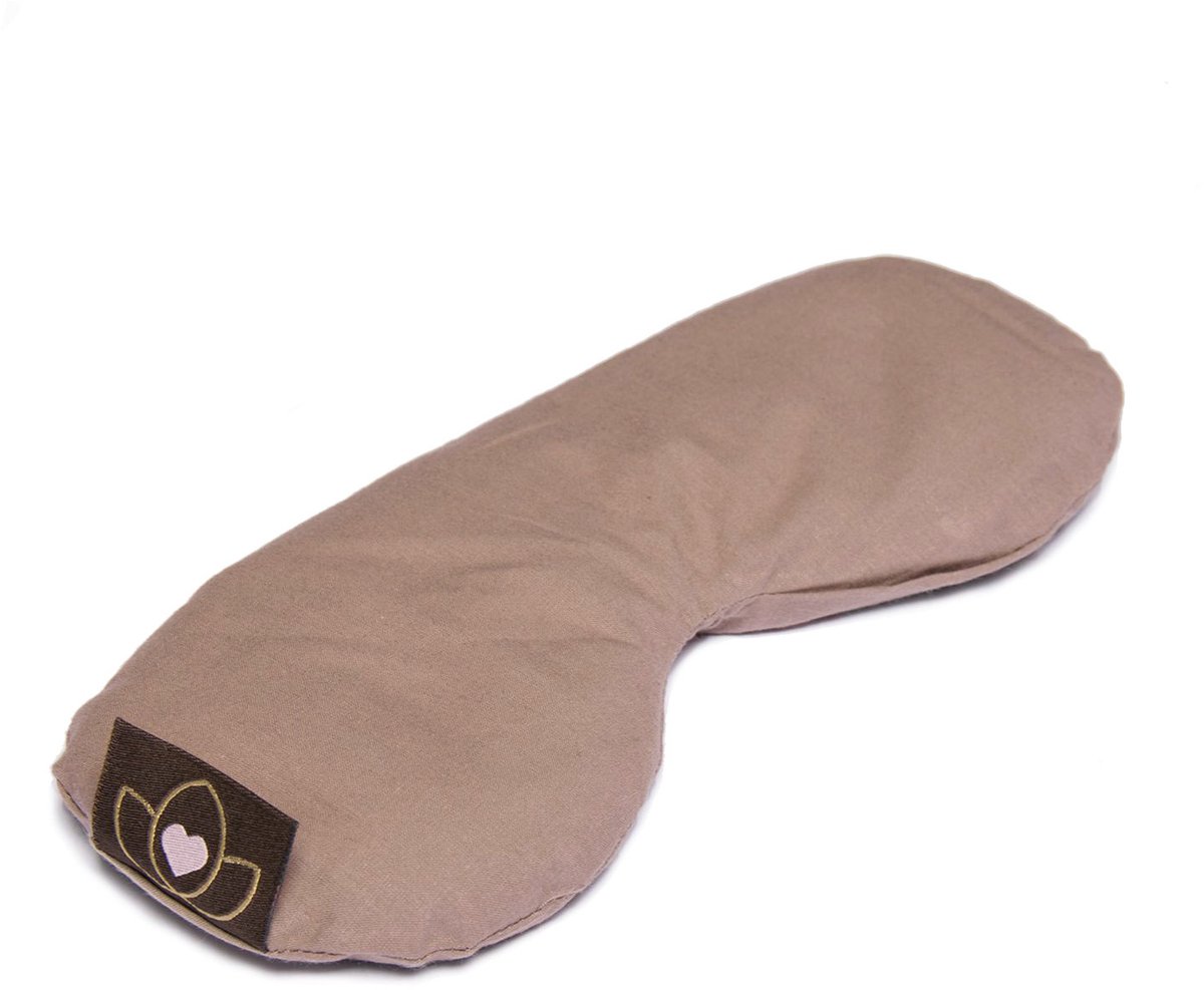 Oogkussen lavendel gevormd taupe eco - Lotus