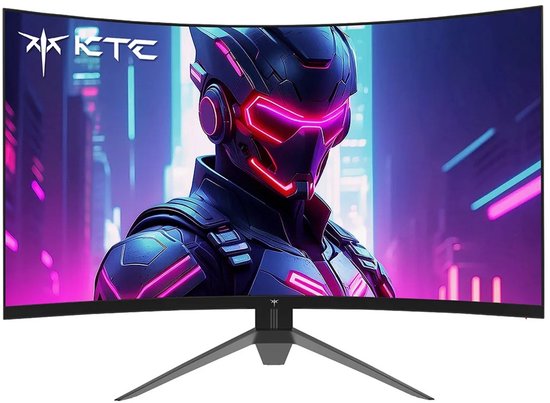 Stemily Gaming Monitor - Gebogen Scherm - 32 inch - 1920 * 1080 - 240Hz - 125% Srgb, 3500:1