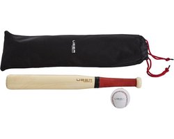 Rounder Bat & Ball - slagbal, slaghout - Eco hardhout - made in India - Perfect voor snel actiespel Top Kwaliteit Klasse en Geweldig