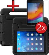 Étui Kinder enfants compatible avec iPad Air 3 , résistant aux Kinder , avec 2 films de protection d'écran , Zwart