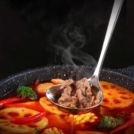 8 Stuks Roestvrij Staal Koreaanse Lepels, 8,5 Inch Soeplepels Koreaanse Lepels Th Lange Handvatten Rijstlepel Aziatische Soeplepel Voor Thuis Keuken Of Restauran