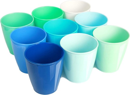 60x kunststof drinkglazen-waterglazen picardie transparant 250 ml - sapglazen-limonadeglazen onbreekbaar kunststof voor kinderen - camping servies - onbreekbare stapelbare glazen - online kopen? | Korting tot 33