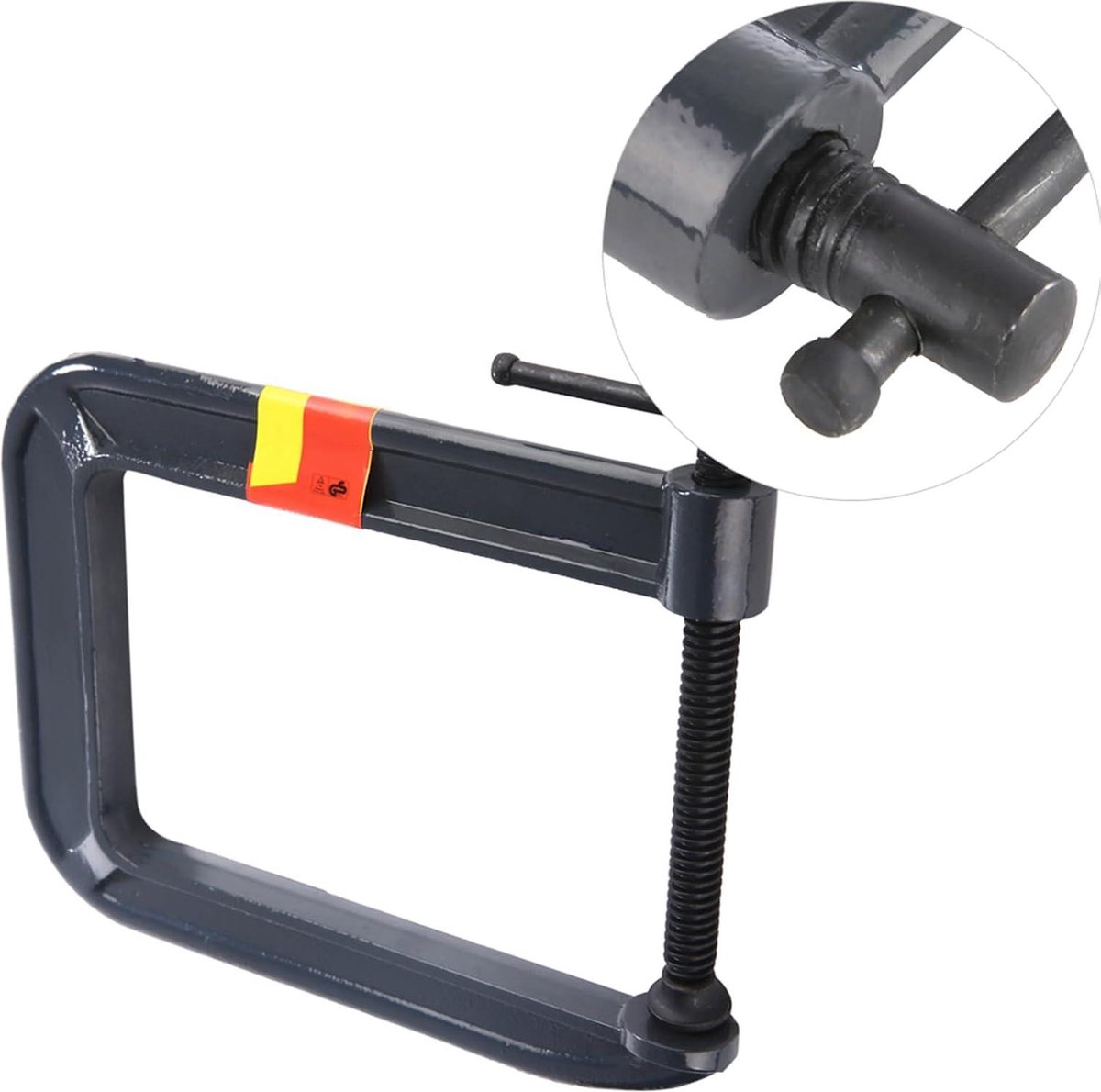 Diepe Keelklemmen C-klem Doe-het-zelf Timmerwerk Kleminrichting Klemdikte 100 Mm Diepte 185 Mm
