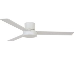 Plafondventilator Beacon Lagoon Wit 213034 met wandschakelaar