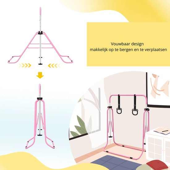 Speelgoed voor kindergymnastiek | balanceerbalken, turnringen en meer