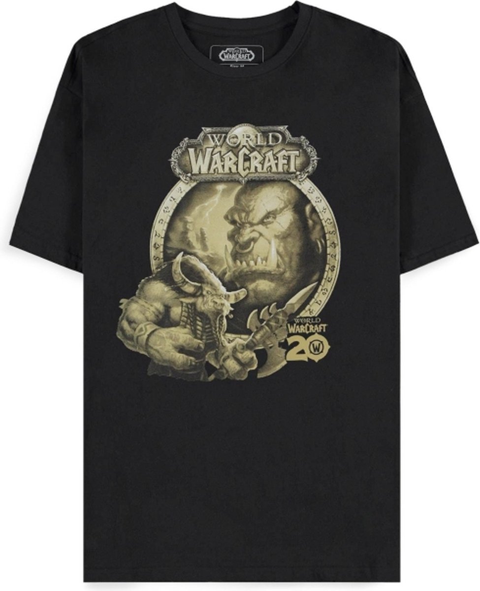 World Of Warcraft 20th. Anniversary T-shirt zwart M Heren