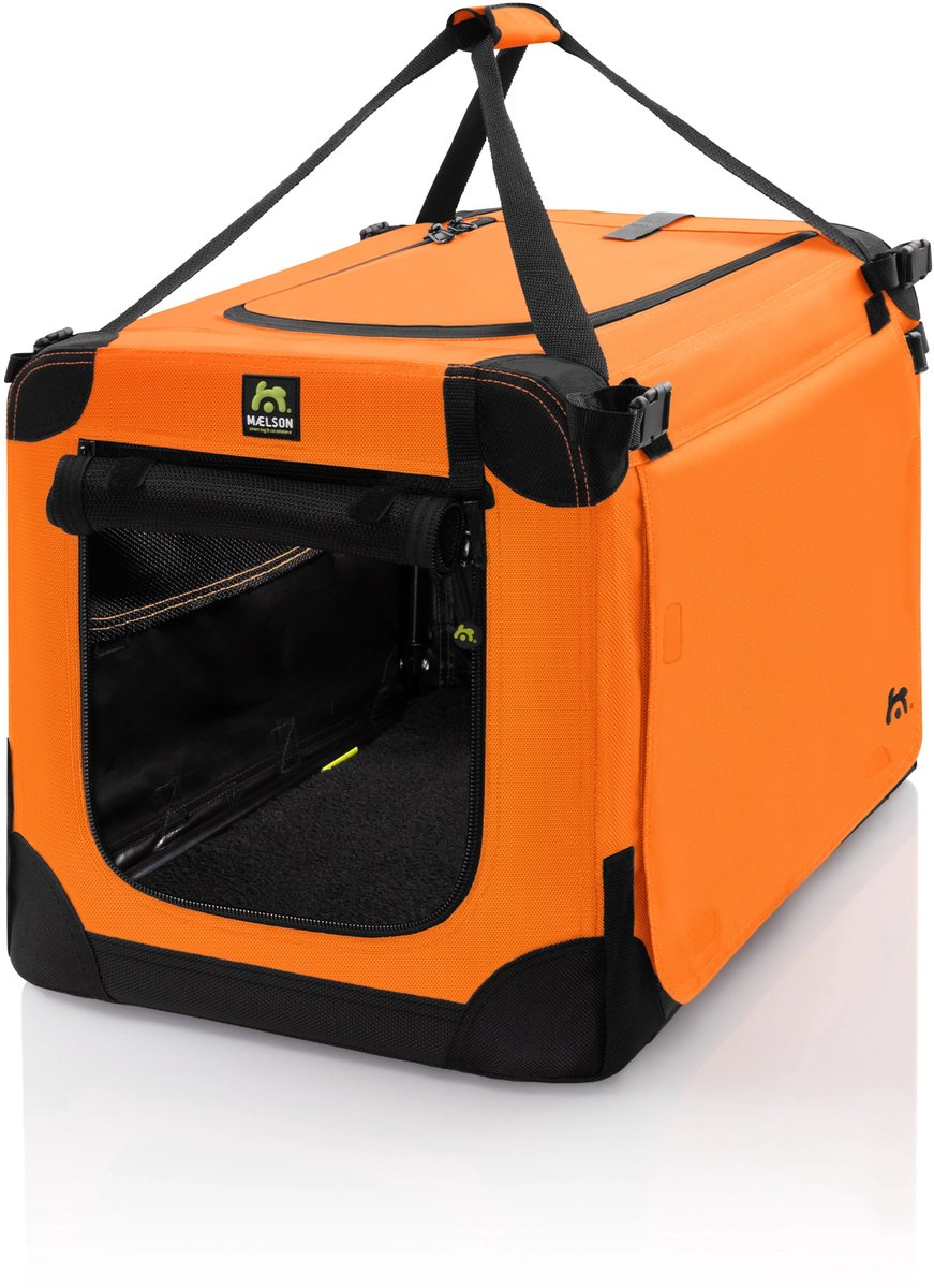 Maelson Reisbench Softkennel 52 cm Oranje XXS