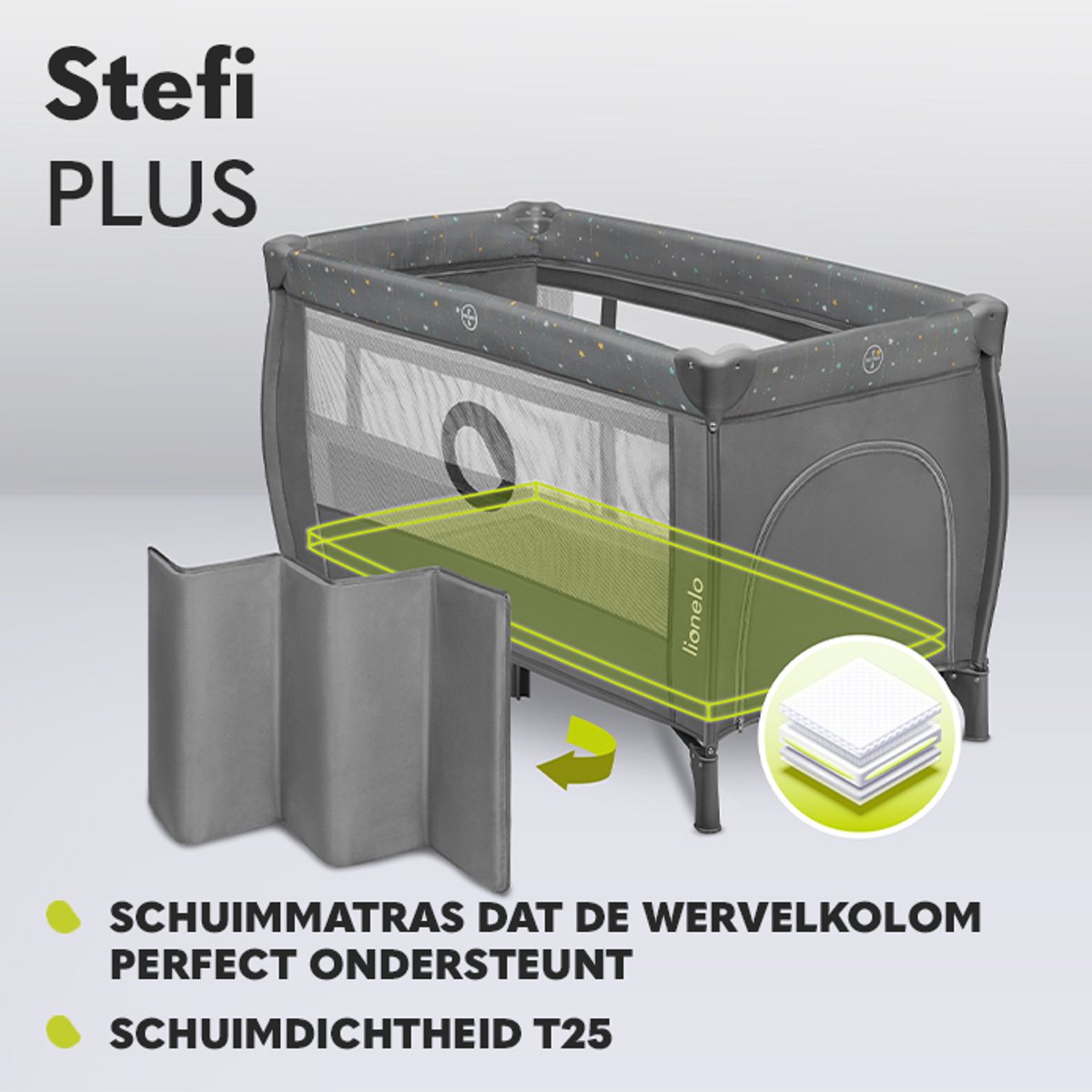 Lionelo Stefi Plus - 4-in-1 Babybed thumbnail 6