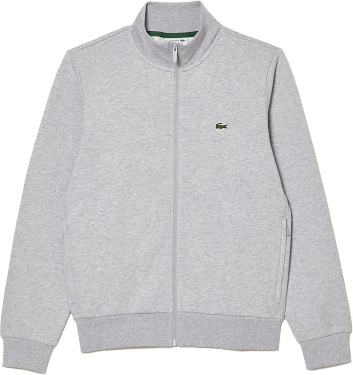 Lacoste heren sweatvest lichtgrijs melange