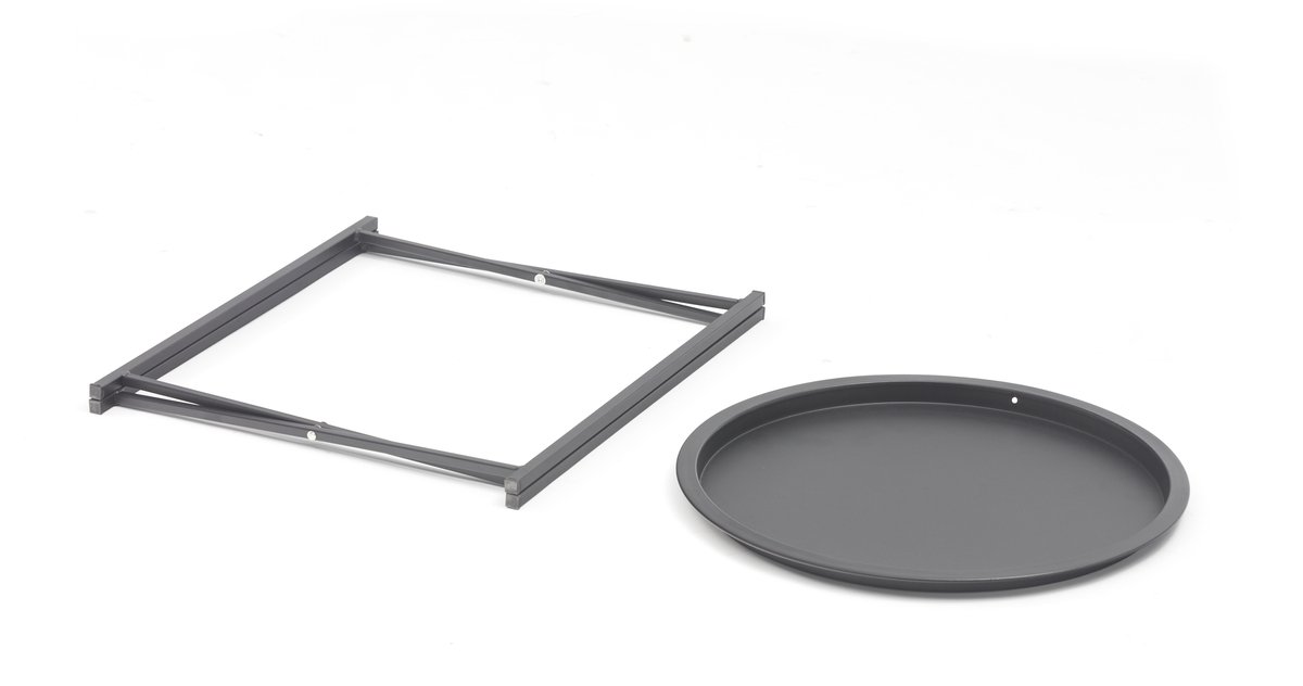 Sens-Line Nora Table d'appoint - Ø46cm - Métal Noir