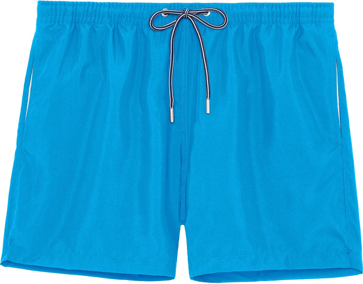 HOM Sea life beach boxer - heren zwemshort - turquoise