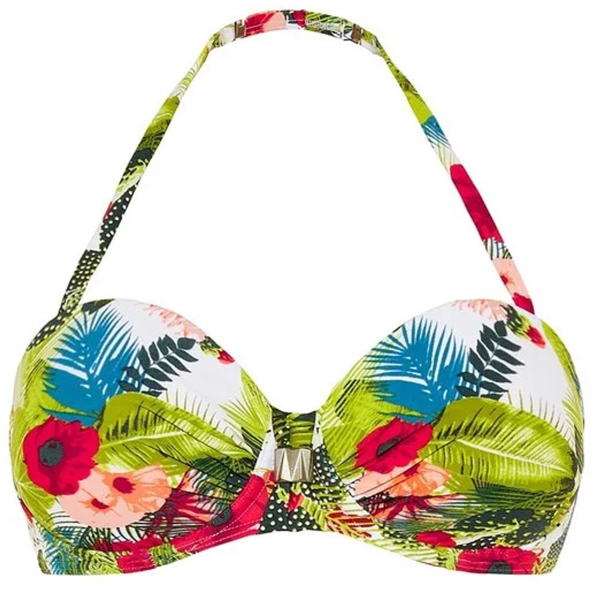 Beachlife Dames Havanna Bikinitop Tropical Print maat 40D