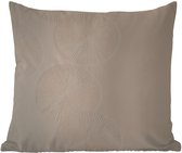 Buitenkussen Weerbestendig - Japandi - Beige - Modern - 50x50 cm
