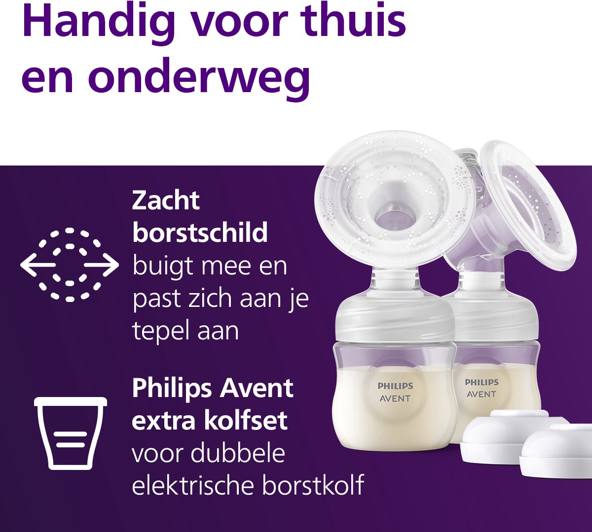 Philips Avent Elektrische Dubbele Borstkolf Aanbieding bij Prénatal