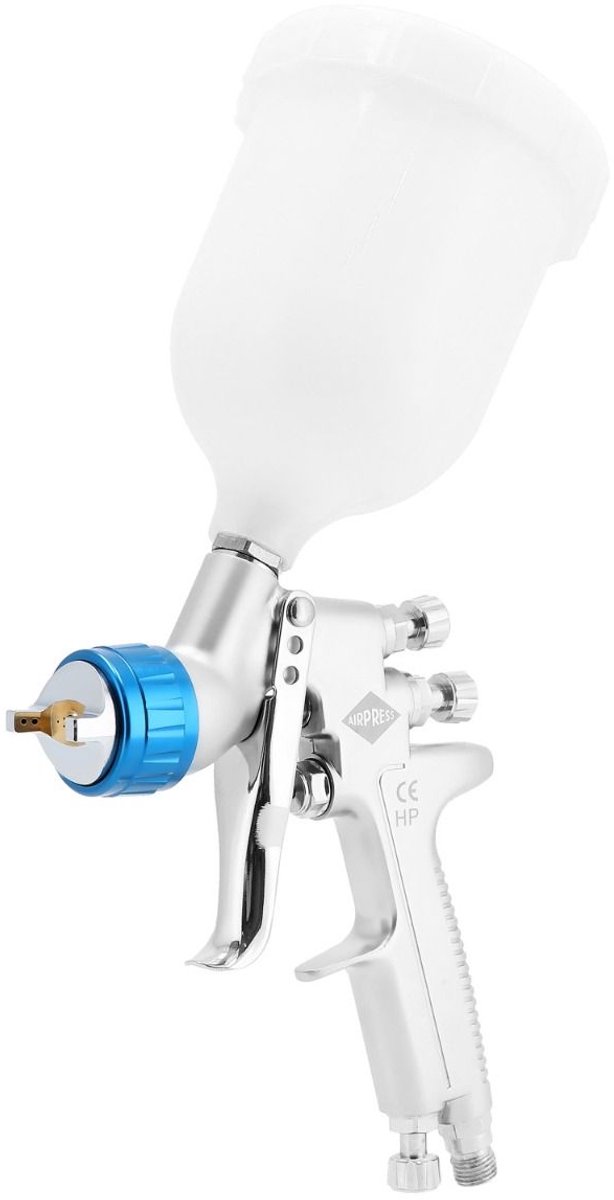 Verfspuit 2.5 bar 2 mm nozzle 600 ml beker
