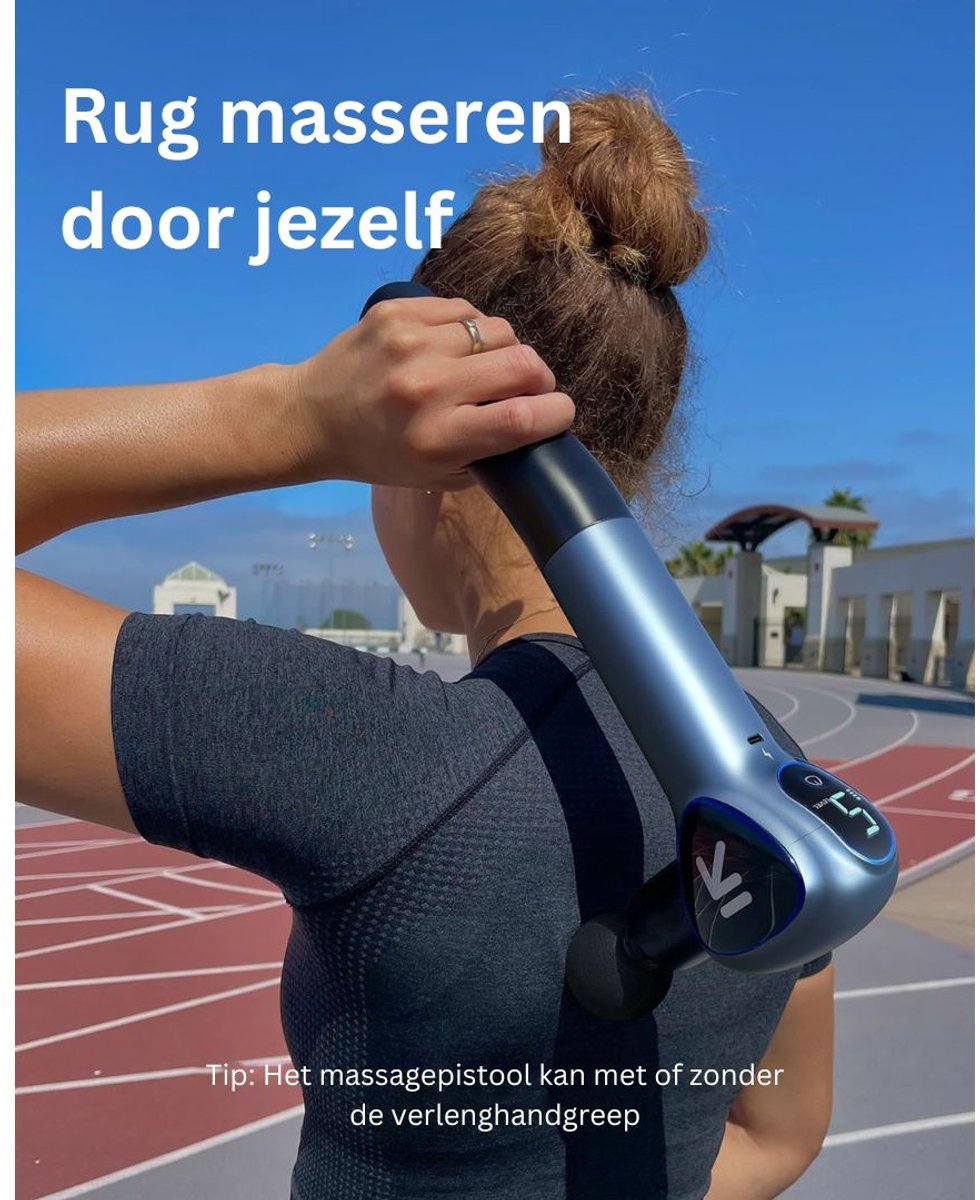 Afbeelding 2 van ApexArte® Massage Gun Professioneel - Massage Apparaat - Theragun