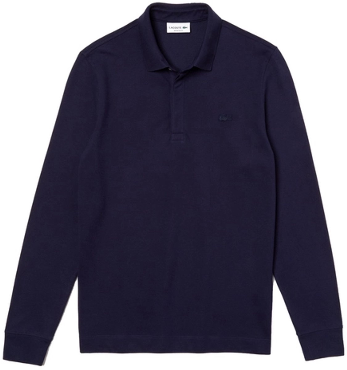 Polo Lacoste Men Paris PH2481 Longsleeve Regular Fit -10 Blauw