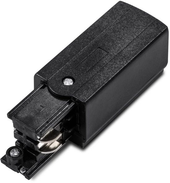 Flexibele connector voor 1-fase rail - zwart Flexibele connector voor 1-fase rail - zwart