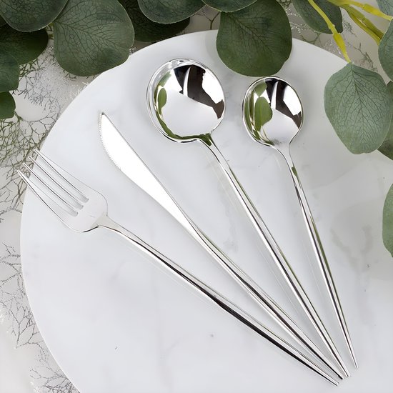 Bestekset Roestvrij Staal Glanzend 24-delig Steakmessen-vork-lepelset voor Restaurant (gouden Bestekset Roestvrij Staal Glanzend 24-delig Steakmessen-vork-lepelset voor Restaurant (gouden