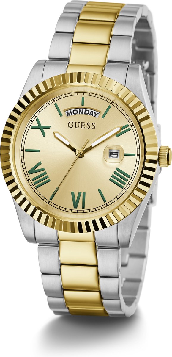 Guess Connoisseur GW0265G14 Horloge - Staal - Multi - Ø 41 mm